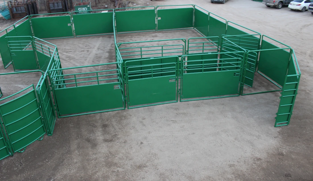 Custom Zoo System build with Morand Industries Ltd. Gates & Panels.